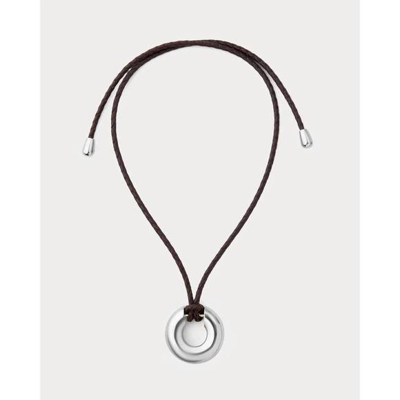 NEW ELIOU charlie necklace in silver - Picture 1 of 2